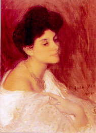 potrait de Mme Josette Laurent, ne Jacquet, 1905